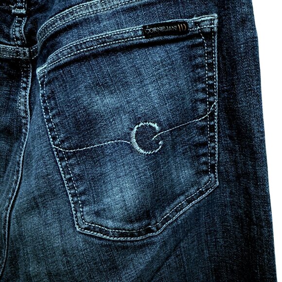 Corneliani Y5P Collection Mens Luxury Denim Jeans Sz W36 Made in Italy 5 Pocket - Picture 6 of 14